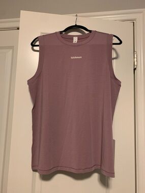 lululemon Athletica Lavender Luxe Jersey Training Muscle Tank, Sz 8, NWT